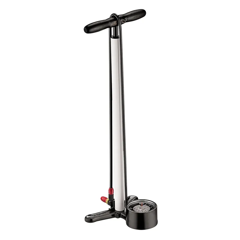 Lezyne Classic Floor Drive Track Pump in White