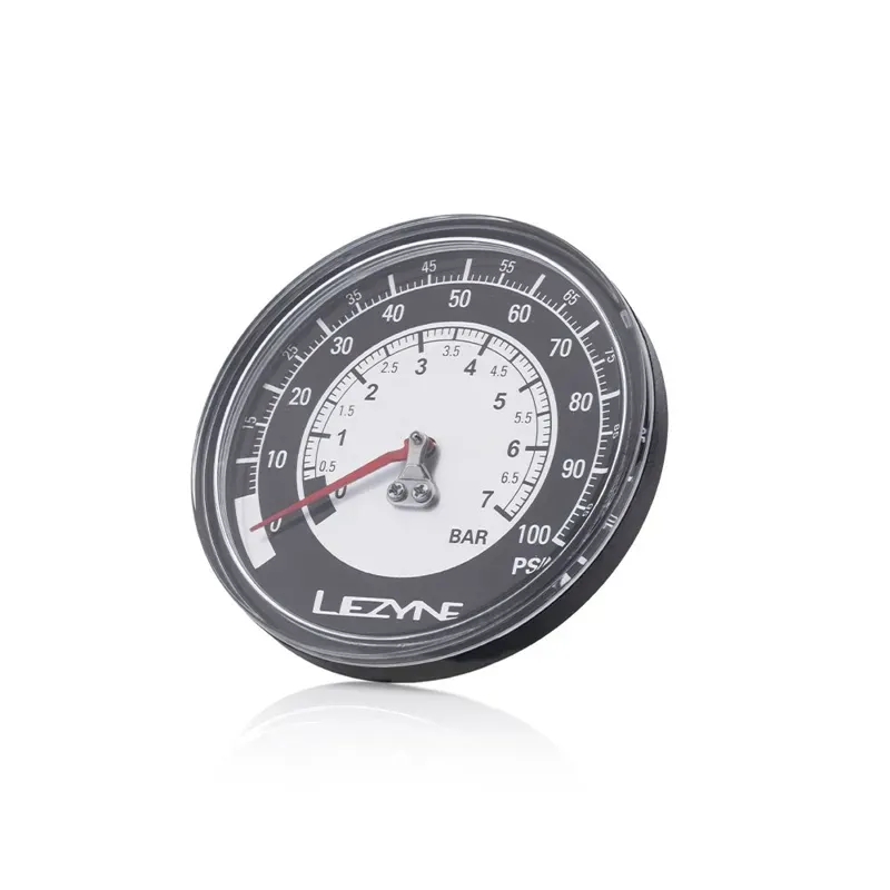 Lezyne 100psi Replacement Gauge in Black
