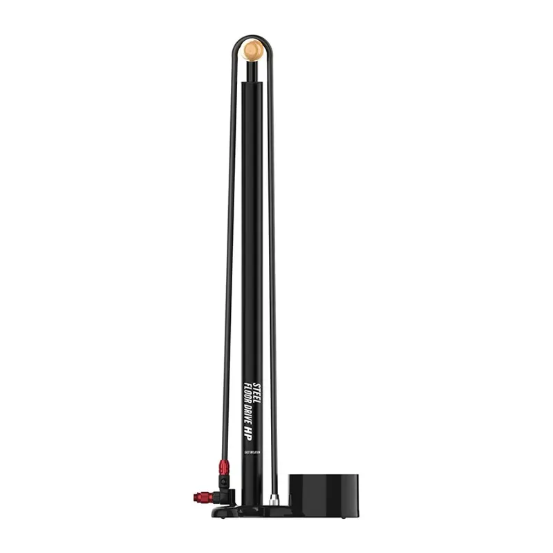 Lezyne ABS-1 Steel Floor Drive 220-psi HP Floor Pump in Black-1