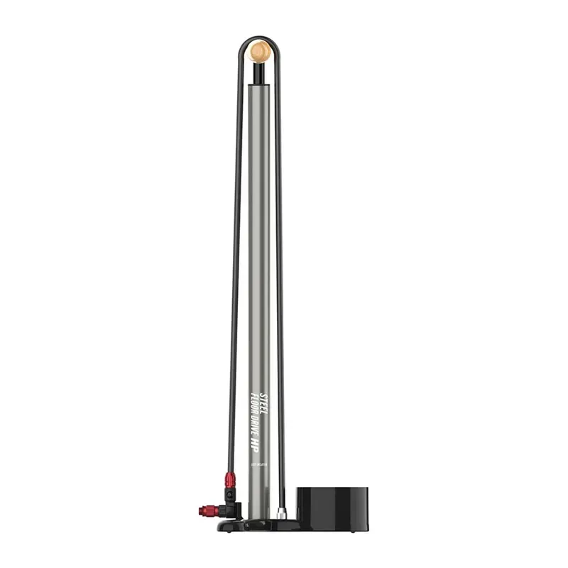 Lezyne Steel Floor Drive Pump in Grey-1