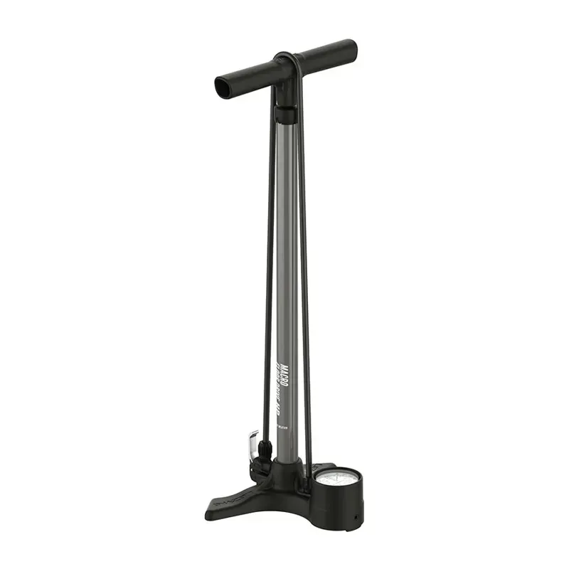 Lezyne Macro Floor Drive Dual Valve Pump in Grey