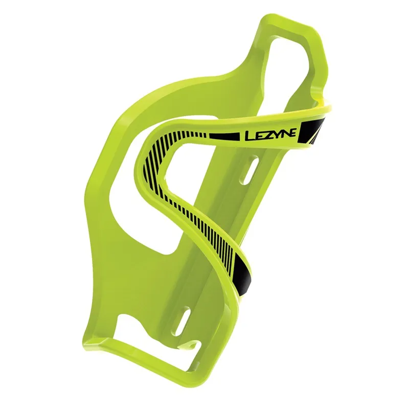 Lezyne Flow SL Side Entry Bottle Cage in Green