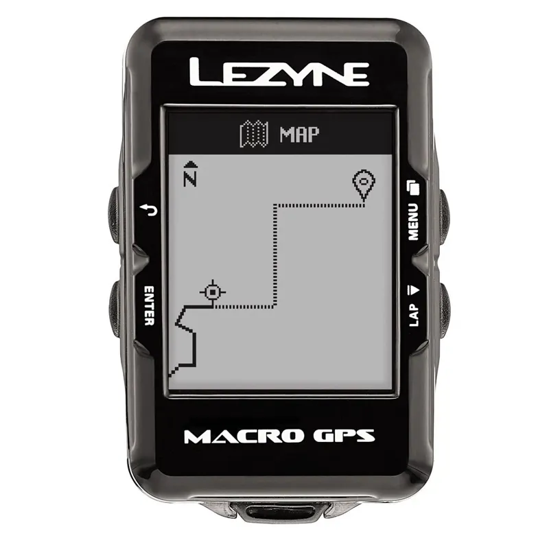 Lezyne Macro GPS Computer in Black-2
