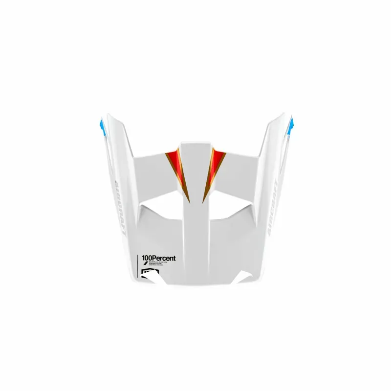 100% Aircraft Replacement Visor in Knox/White