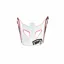 100% Status Youth Replacement Visor in Hellfire