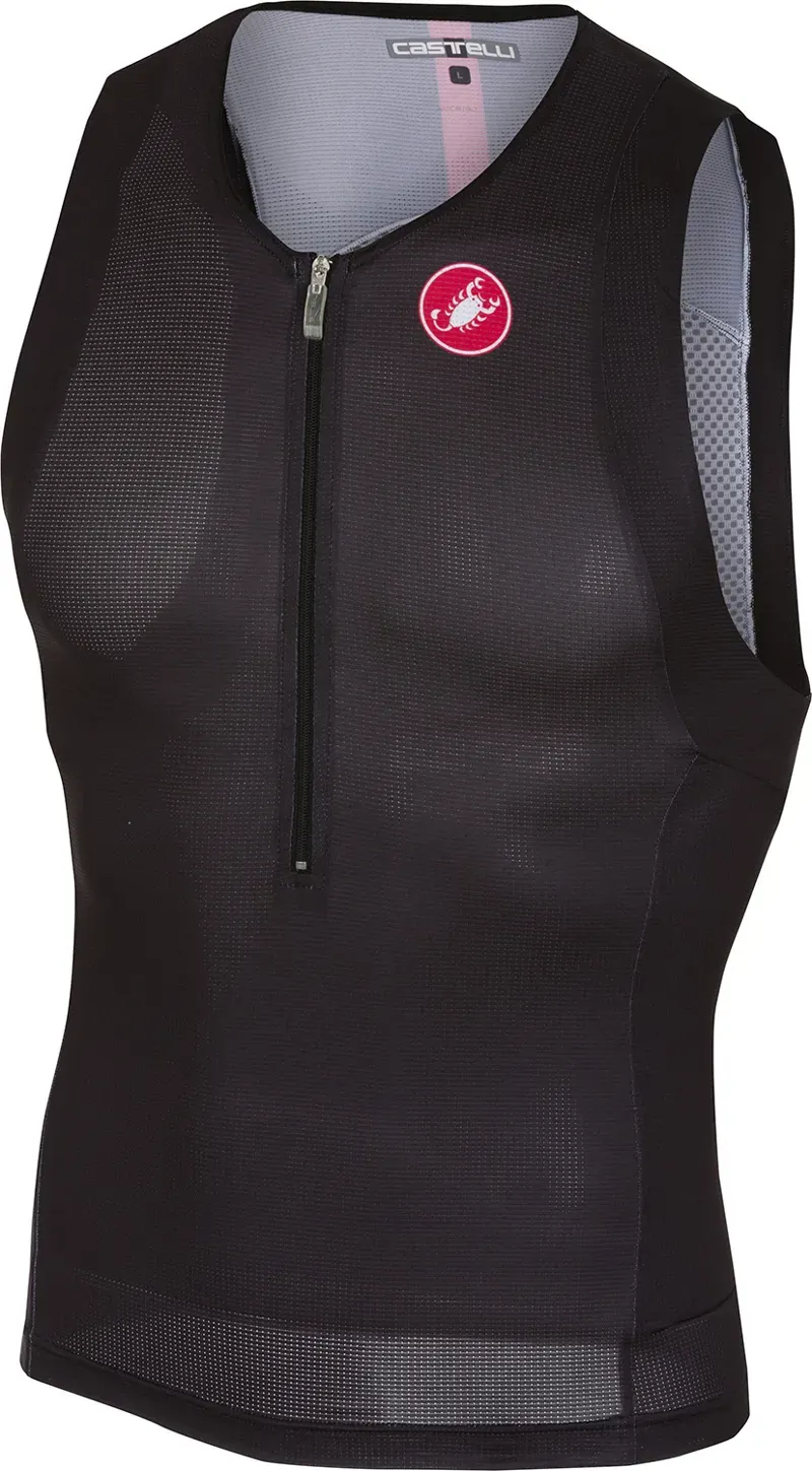 Castelli Free Mens Tri Top in Black