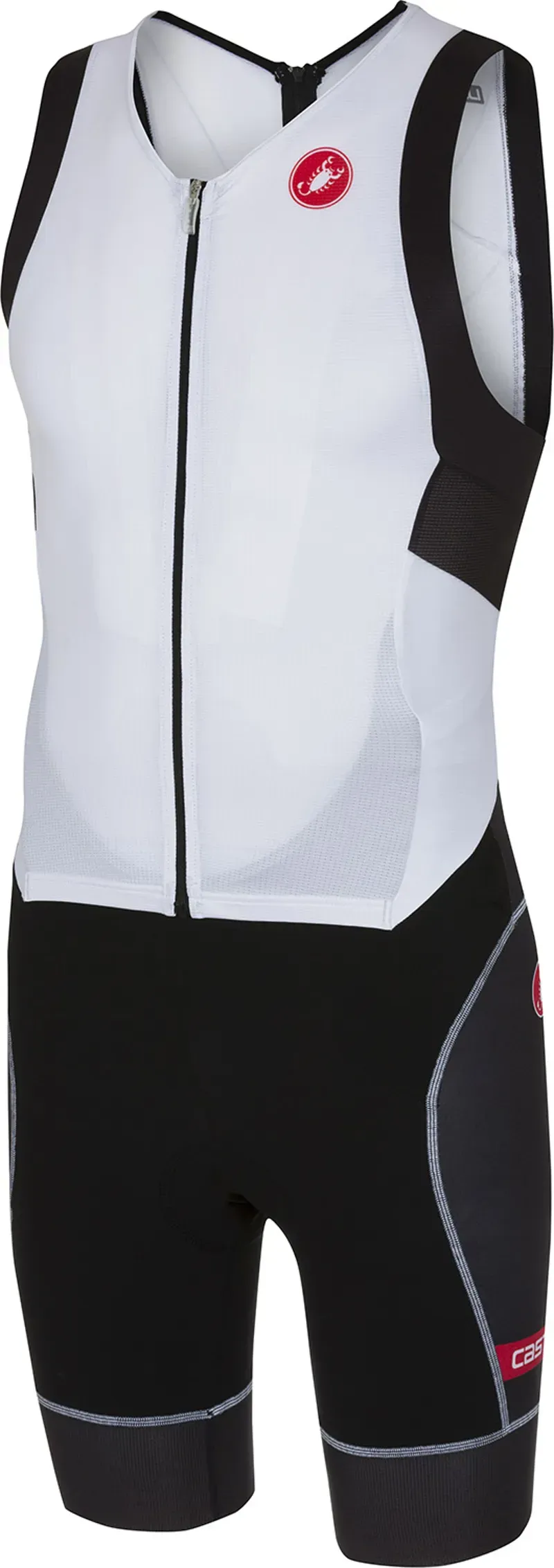 Castelli Free Sanremo Sleeveless Mens Suit in White