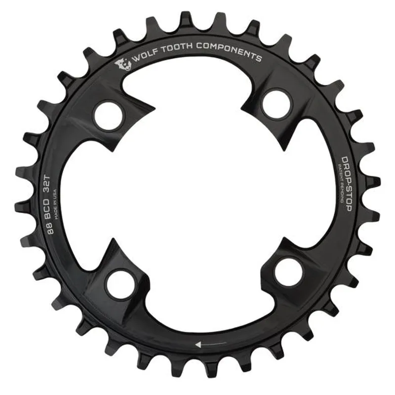 Wolf Tooth 88mm BCD Chainring in Black