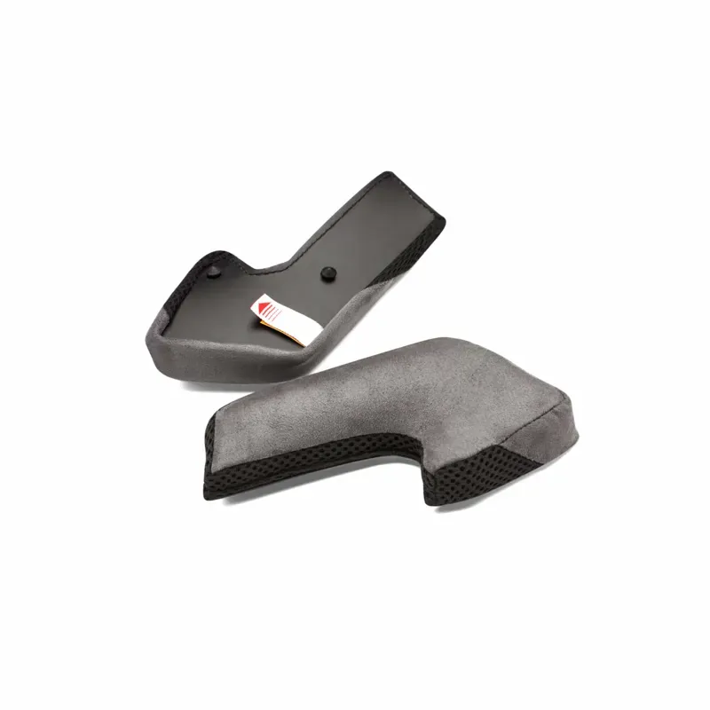 100% Aircraft 2 Cheek Pads in Black/Grey