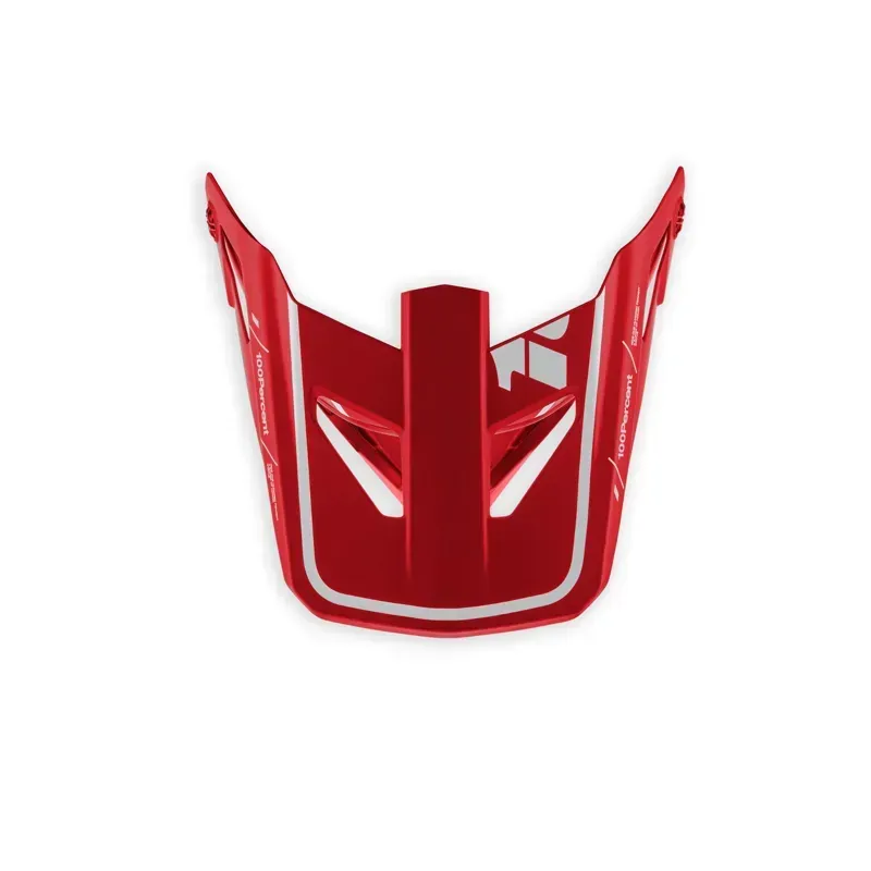 100% Status Replacement Visor in Red