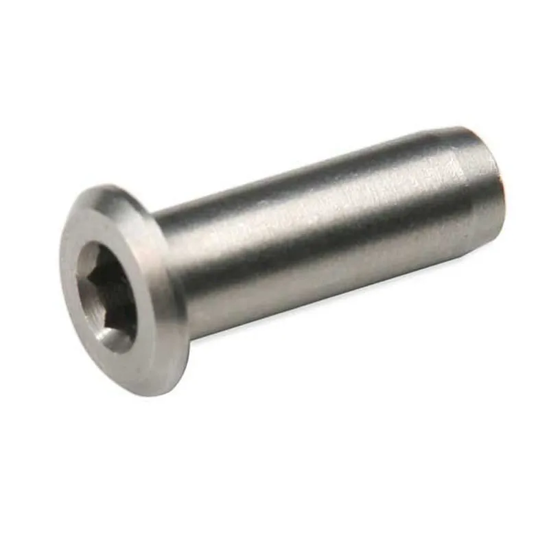 Tektro Replacement 19mm Brake Tube Nut in Silver