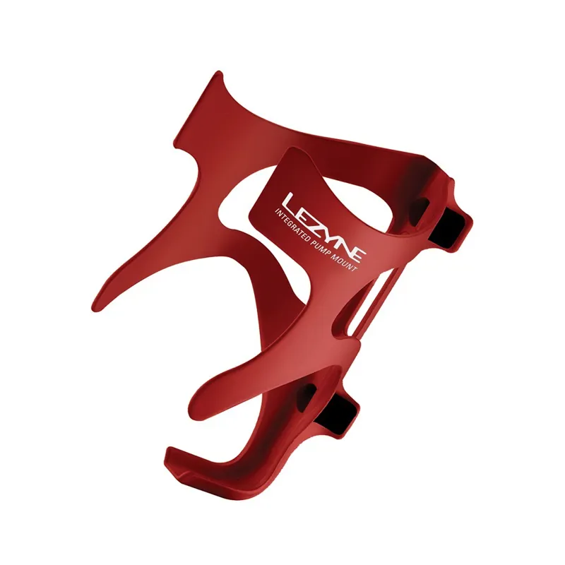 Lezyne Road Drive Alloy Bottle Cage in Red