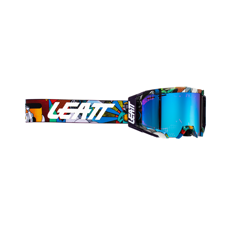 Leatt Velocity 5.0 MTB Iriz Goggles in Area 51 Blue