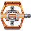 HT Components X2 9/16-inch Downhill Mountain Bike Pedals in Orange