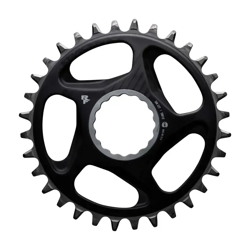 RaceFace ERA Direct Mount Wide 12spd Shimano Chainring in Black