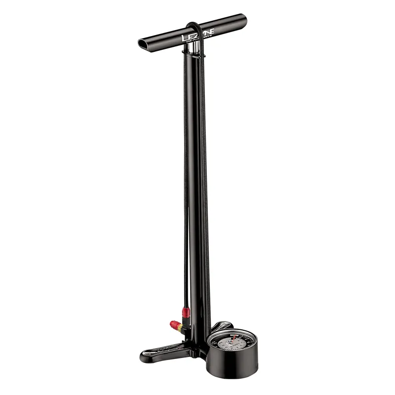 Lezyne CNC Floor Drive Track Pump in Black