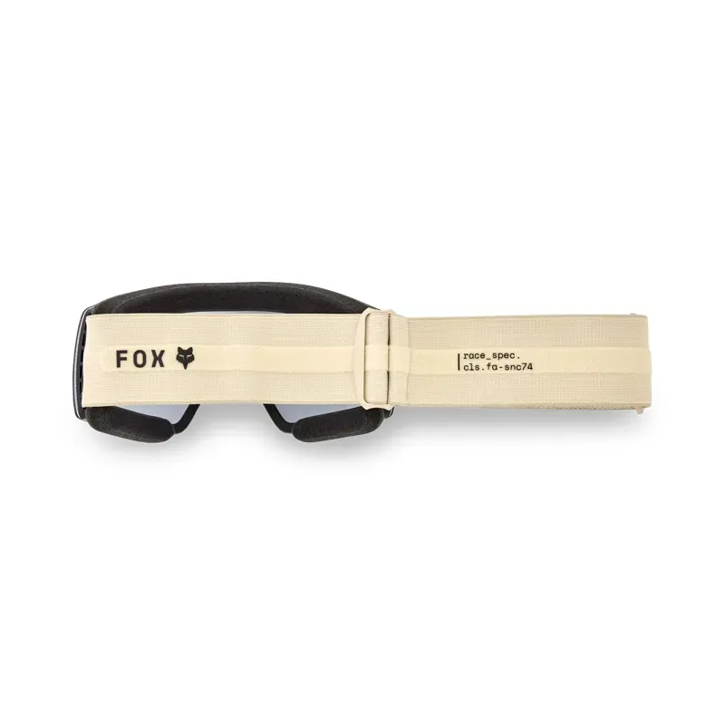Fox Purevue Black/Clear Goggles in Cream-1