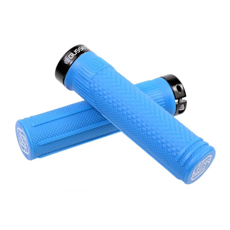 Gusset S2 Lock On Grips Extra Soft Compound Blue 133mm