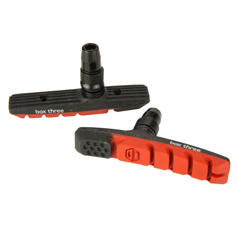 Box Three Flow Brake Pads Red 