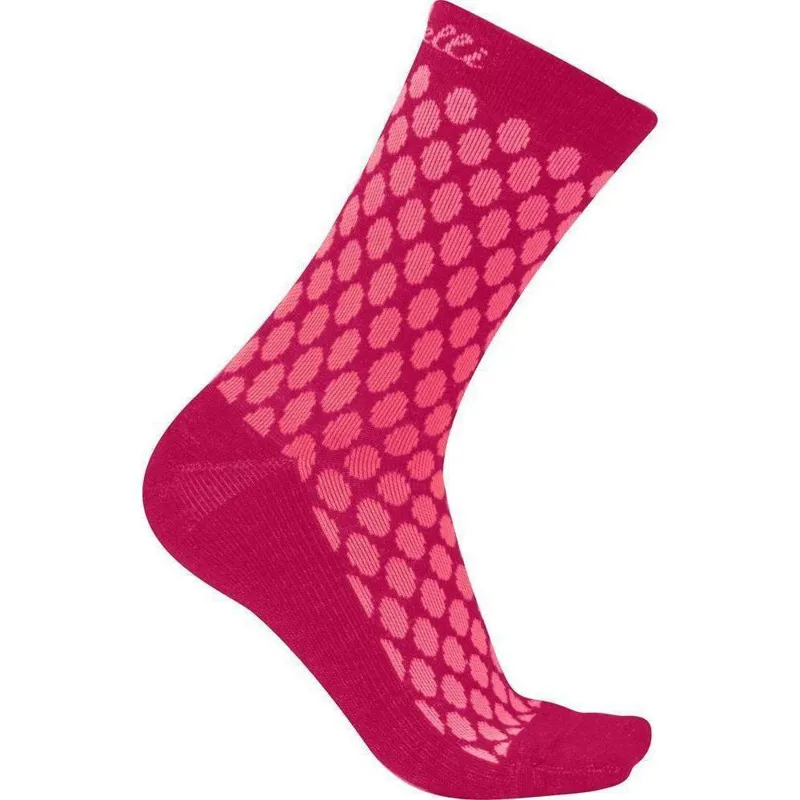 Castelli Sfida 13 Sock Brilliant Pink 