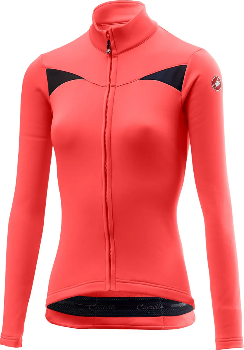 Castelli Sinergia Jersey FZ Brilliant Pink 