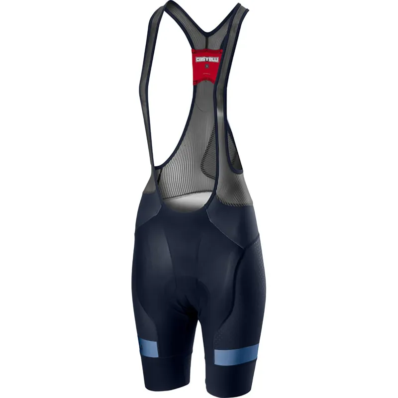 Castelli Free Aero Race 4 Womens Bibshort Team Version Savile Blue Agate Blue 
