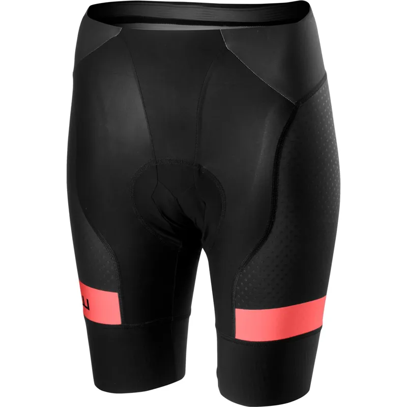 Castelli Free Aero Race 4 Womens Short Team Version Brilliant Pink 