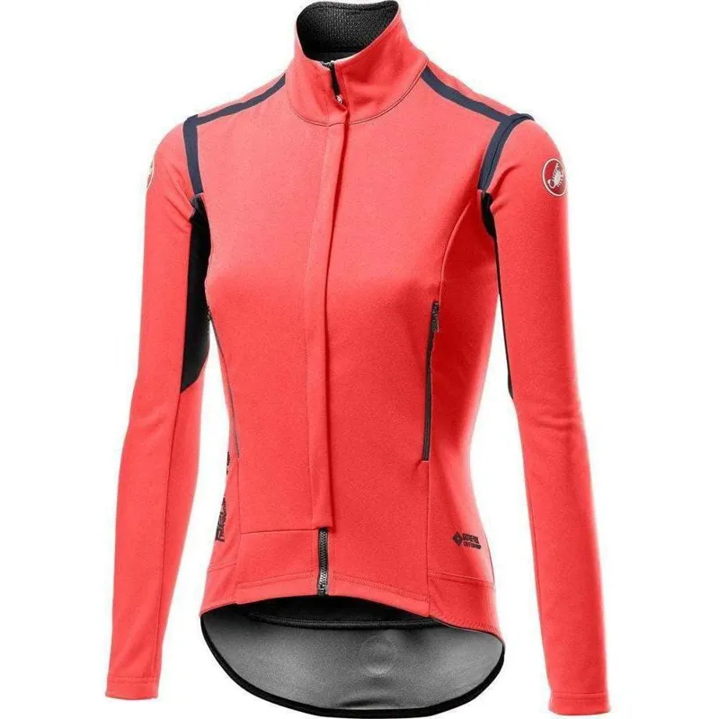 Castelli Perfetto RoS Womens Long Sleeve Brilliant Pink 