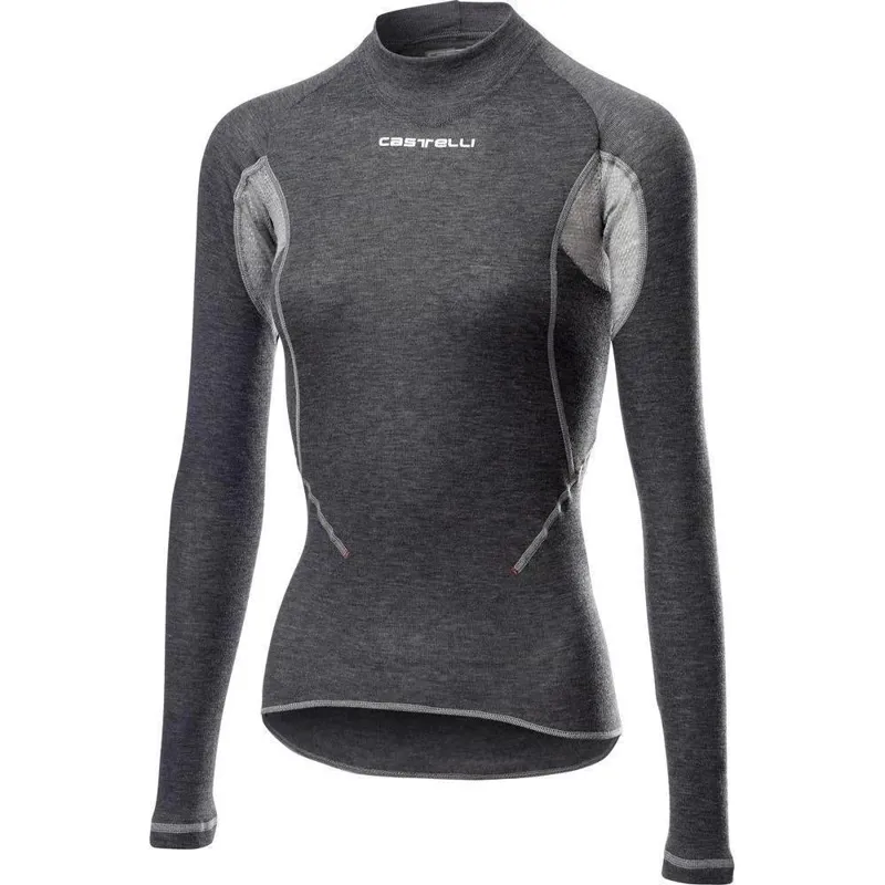 Castelli Flanders 2 Womens Warm Long Sleeve Gray 