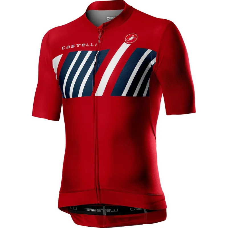 Castelli Hors Categorie Jersey Red 