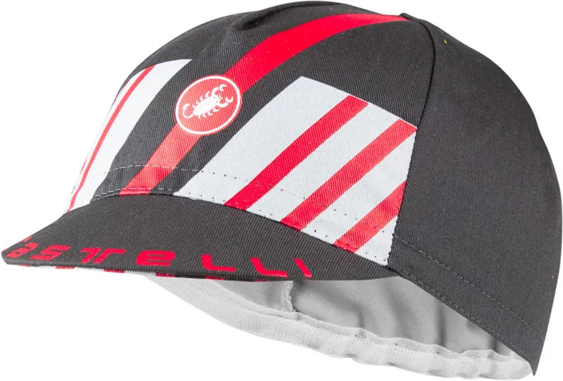 Castelli Hors Categorie Cap Gray/Red