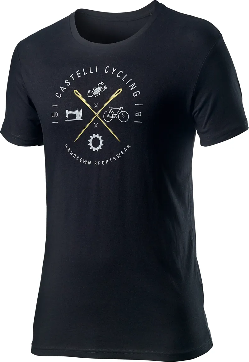 Castelli Sarto Tee Black 