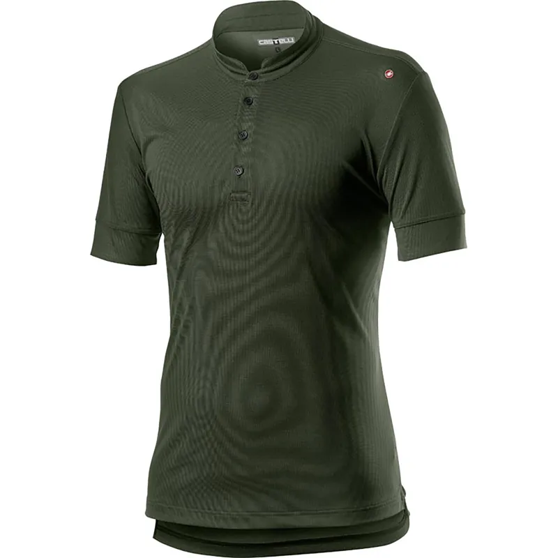 Castelli Tech Polo Military Green 