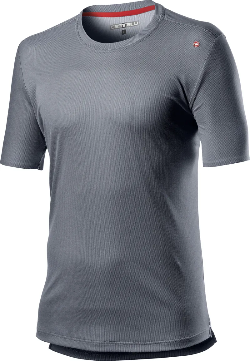 Castelli Tech Tee Silver Gray 