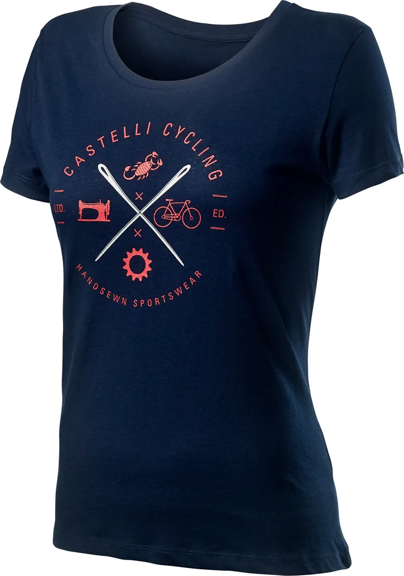 Castelli Sarta Tee Infinity Blue 
