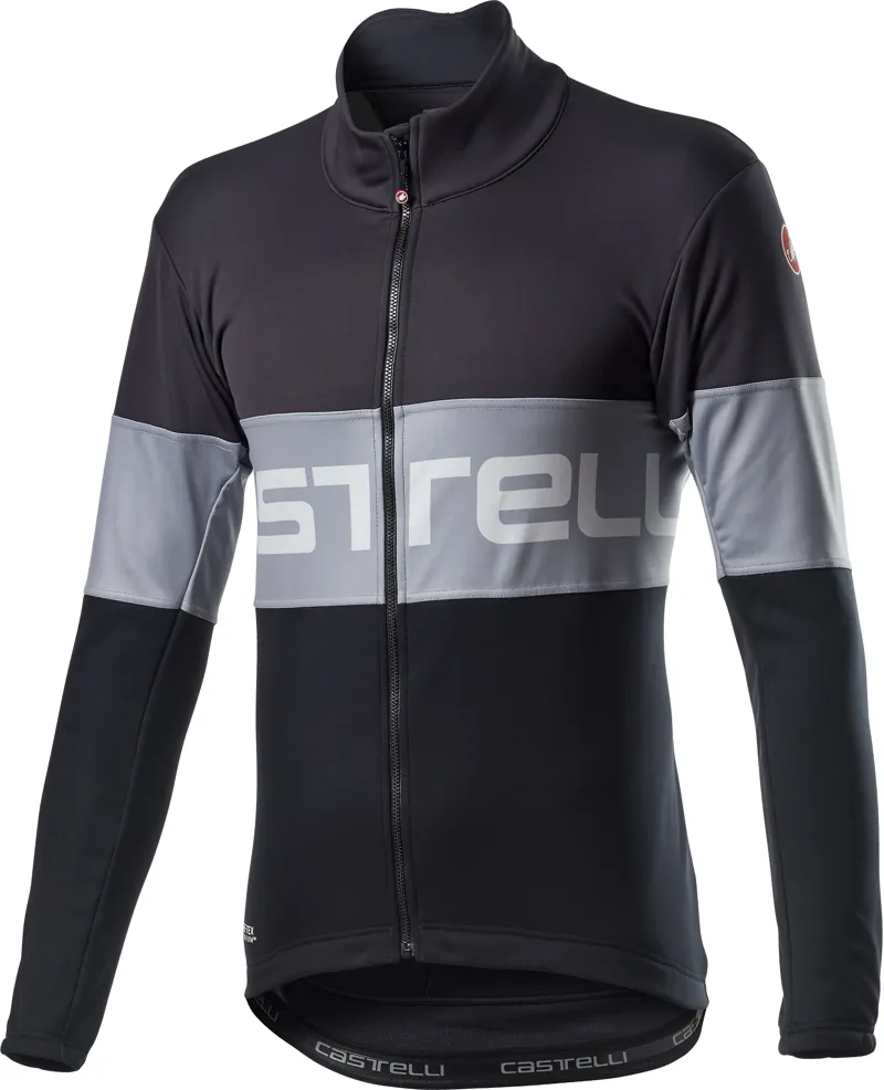 Castelli Prologo Jacket Gray/Vortex Gray/ Black 