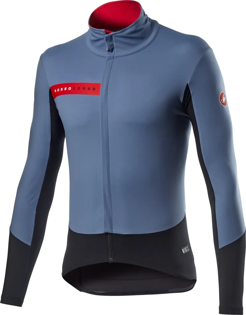 Castelli Beta Ros Jacket Steel Blue/Black 