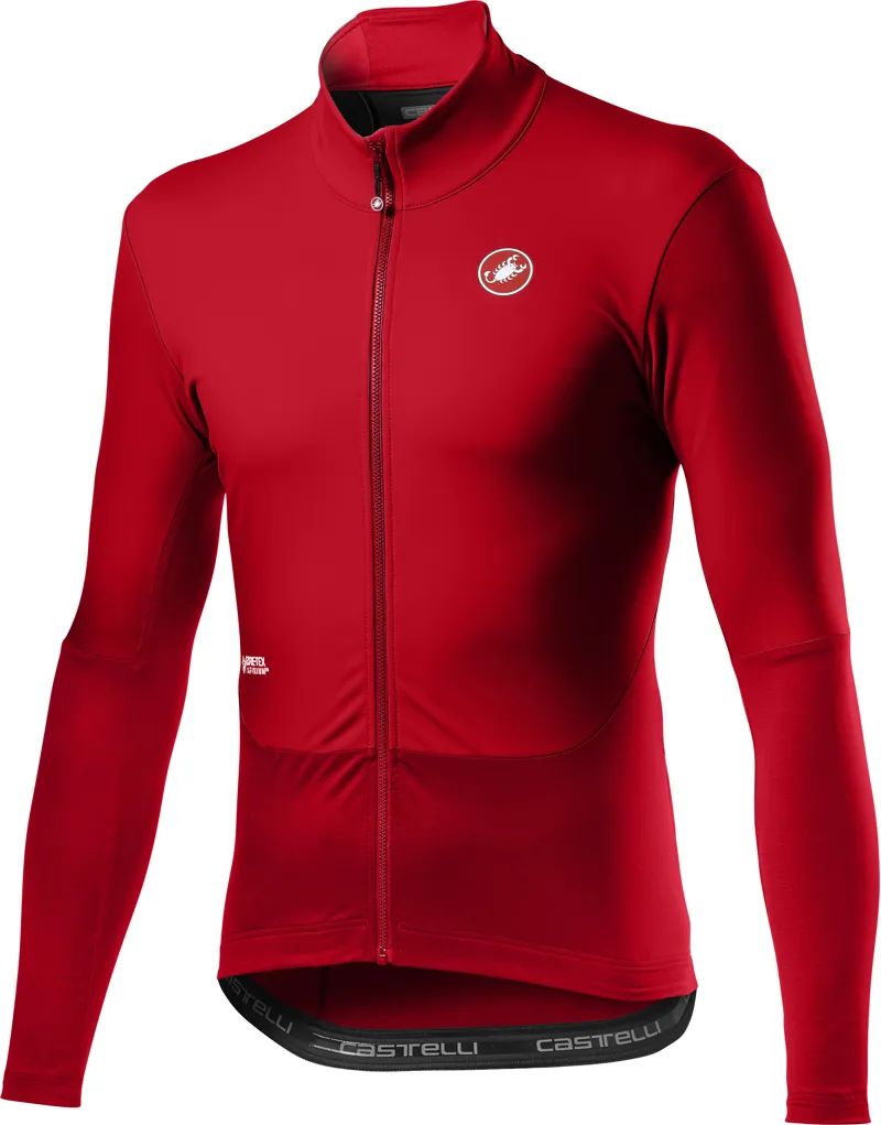 Castelli Nano Mid Wind Jersey Red 