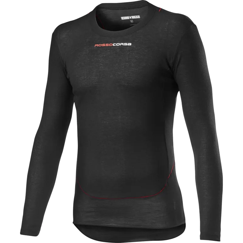 Castelli Prosecco Tech Long Sleeve Black 