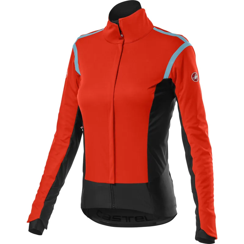 Castelli Alpha Ros 2 Womens Jacket Fiery Red 