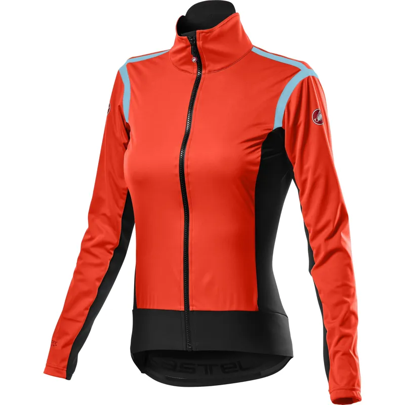 Castelli Alpha Ros 2 Womens Light Jacket Fiery Red 