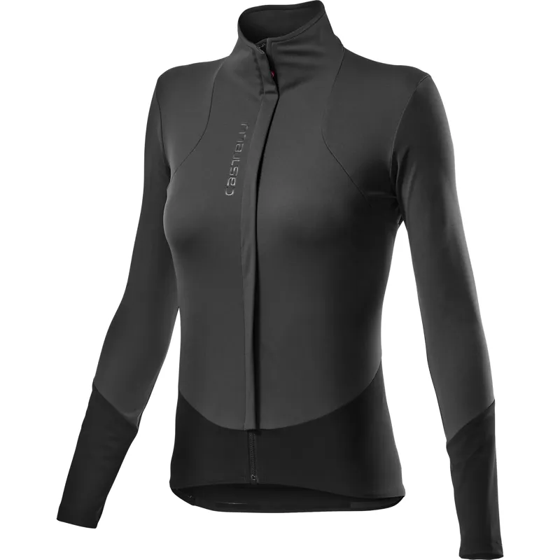 Castelli Beta Ros Womens Jacket Gray/Black 