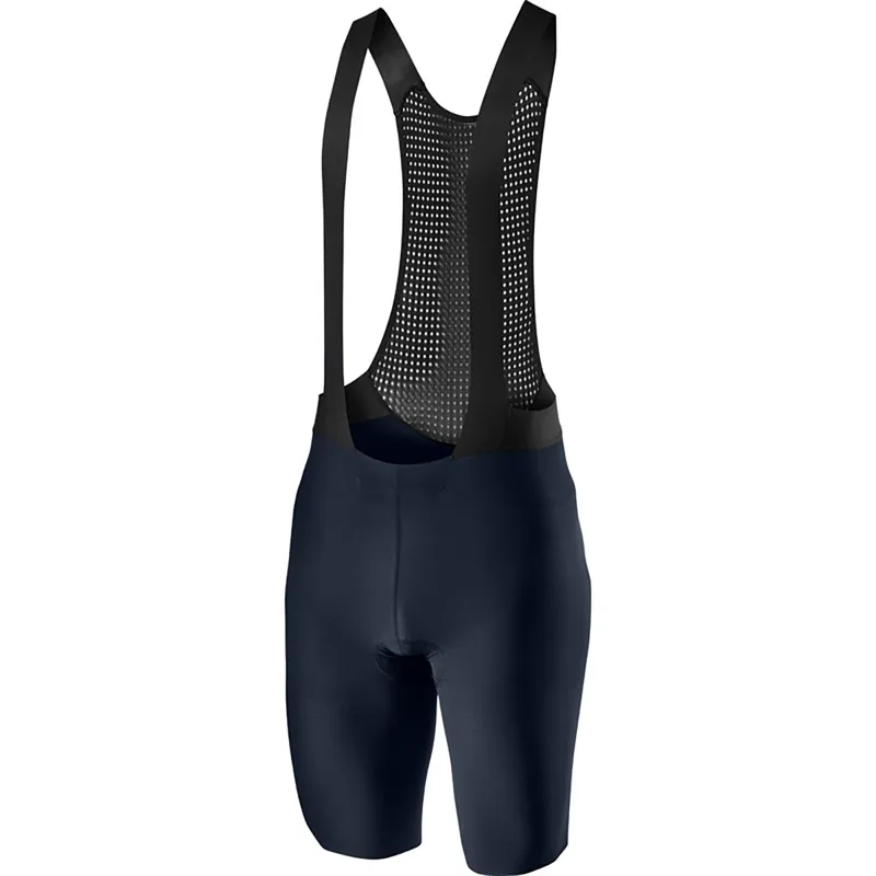 Castelli Premio Black Bib Shorts Savile Blue 