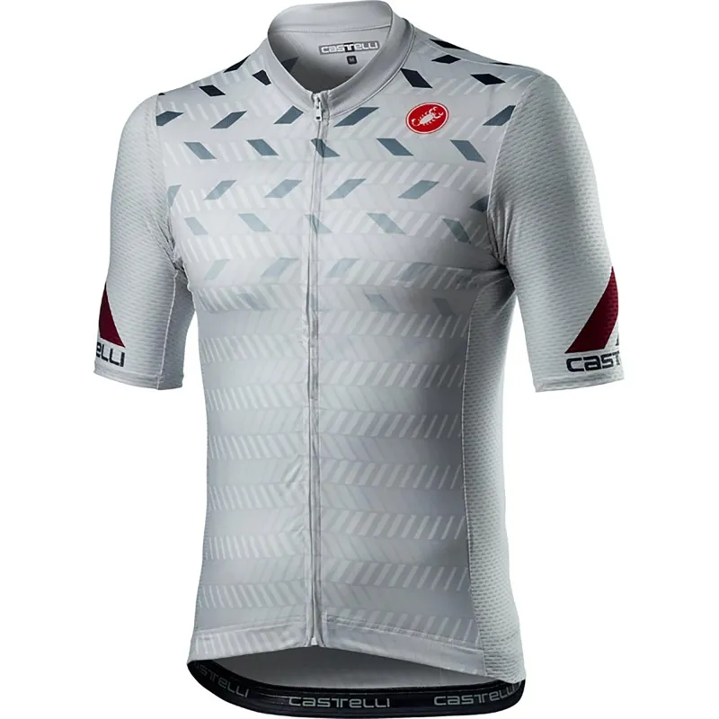 Castelli Avanti Jersey Silver Gray 