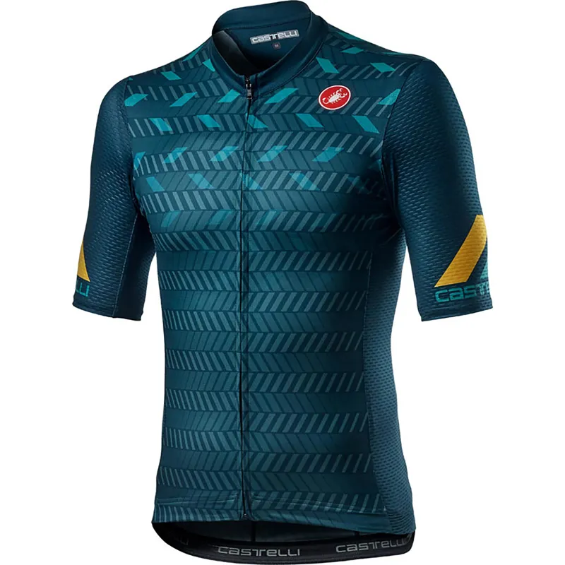 Castelli Avanti Jersey Grey Blue 