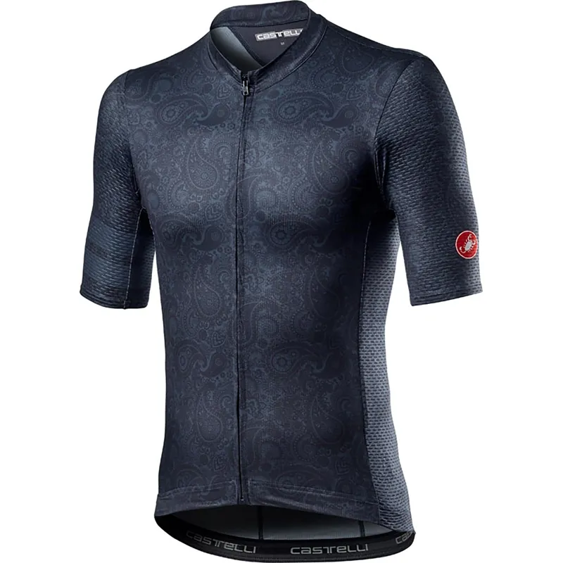 Castelli Maison Jersey Steel Blue 