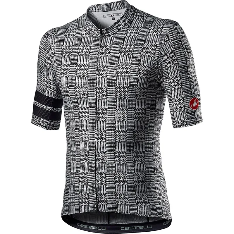 Castelli Maison Jersey Black White 
