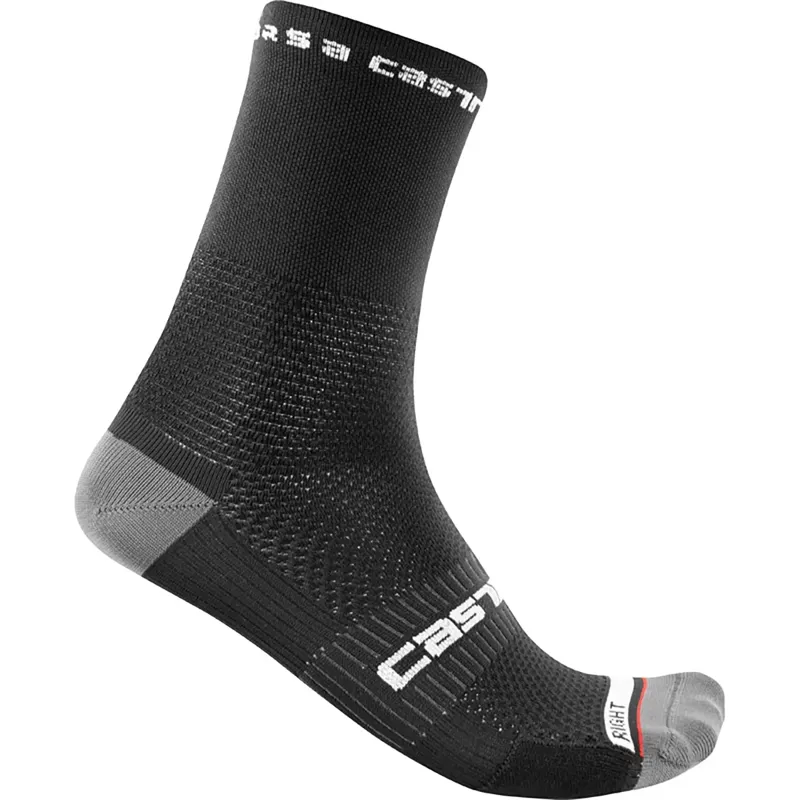 Castelli Rosso Corsa Pro 15 Socks Black