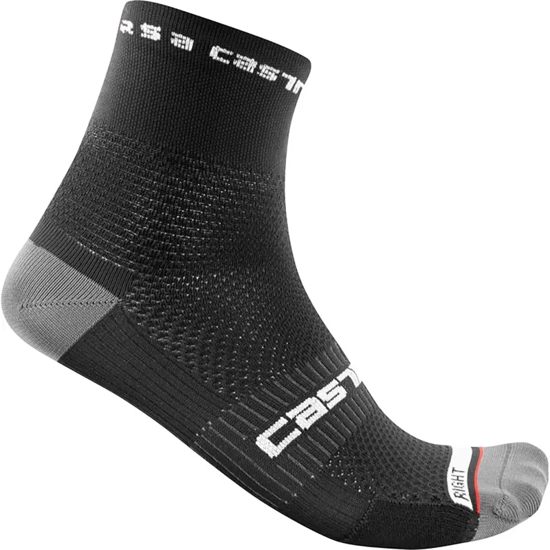 Castelli Rosso Corsa Pro 9 Socks Black