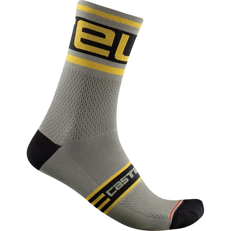 Castelli Prologo 15 Socks Bark Green